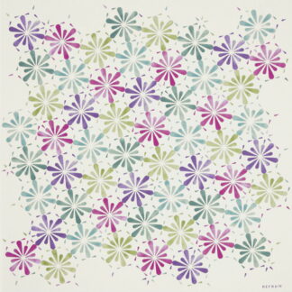 【ラッピング無料】国産 REFRAIN 撥水ふろしき 万華鏡 053404 綿100% 日本製