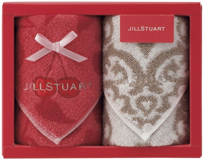 【ラッピング無料】ジル スチュアート プティスリーズ タオルハンカチ 2P 58-3159100 綿100%