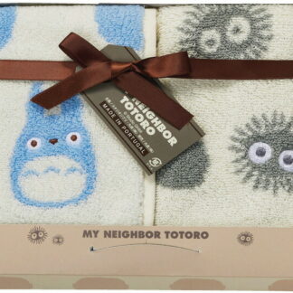 【ラッピング無料】となりのトトロ トトロシルエットN ウォッシュタオル 2P TT-7215 綿100%