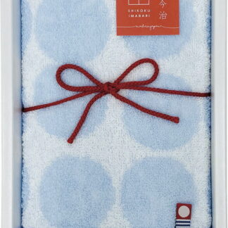 【ラッピング無料】国産 今治ギフト 華音 ウォッシュタオル ドット GI052700 綿100% 日本製