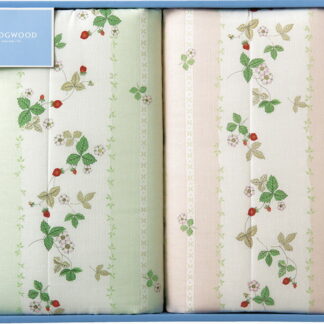 【ラッピング無料】国産 ウェッジウッド ワイルドストロベリー 合繊 肌掛けふとん 2P AE88100011 日本製 掛け布団