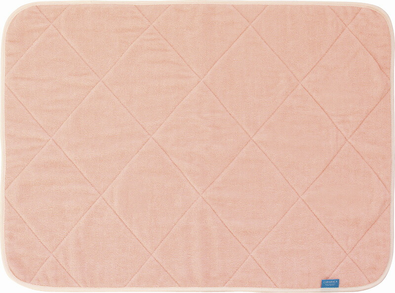 【ラッピング無料】乾度良好? カララカ タオルバスマット ピンク 80473