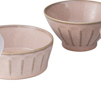 【ラッピング無料】フルート ライフセット ピンクマット FLT-3003B 食器セット マグ ライスボウル パック小鉢