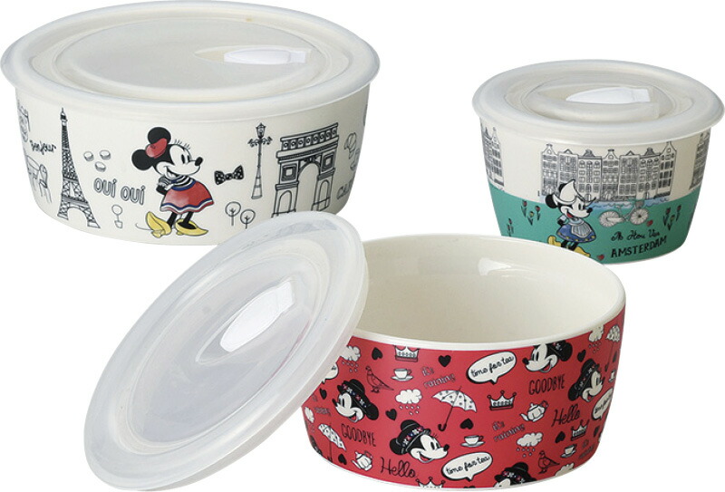 【ラッピング無料】ディズニー レンジパック 3Pセット 51911 保存容器 キャニスター