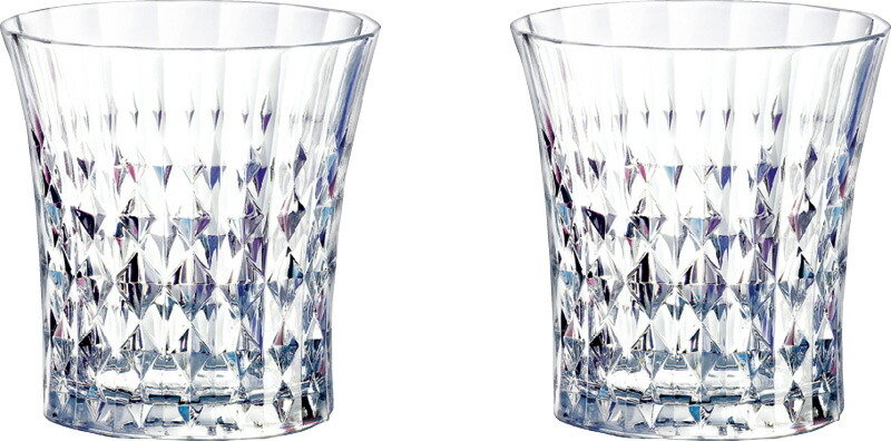 【ラッピング無料】クリスタル･ダルク レディーダイヤモンド オールドグラス ペア L9747A 食器 カトラリー