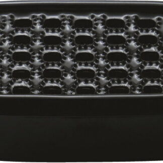 【ラッピング無料】国産 日常茶飯器 黒 大根おろし 01000017 日本製 皿 プレート