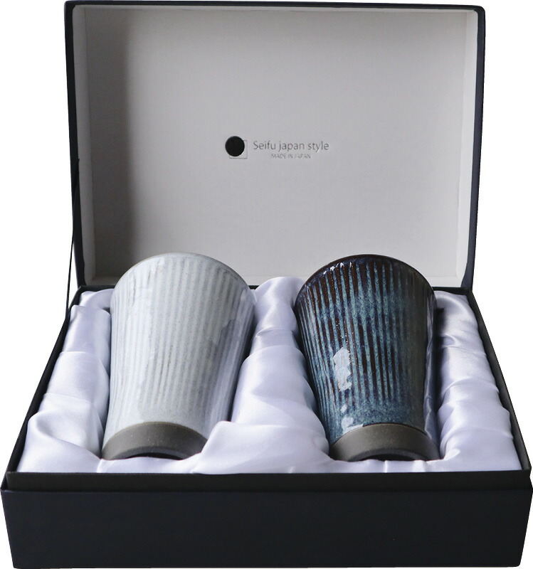 【ラッピング無料】国産 清風 田端繁道 作 カービングカップペア 7-2094 日本製 日本酒 焼酎グラス