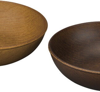 【ラッピング無料】国産 Woody ラウンドボウル 2P 16916 日本製 サラダボウル