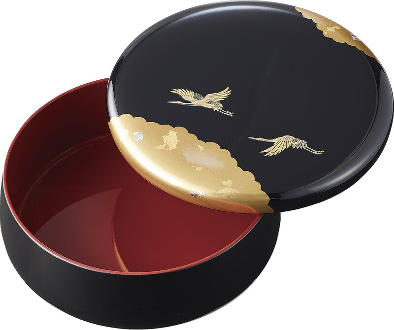 【ラッピング無料】国産 加賀百万石 純金箔工芸 歓び ズッシリ菓子器(蓋付) 4135-53 日本製 菓子椀