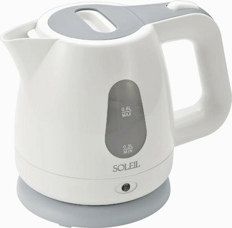 【ラッピング無料】ソレイユ 電気ケトル0.8L SL-48 レビュー