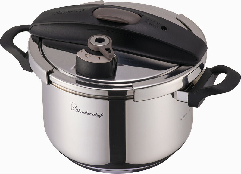 【ラッピング無料】ワンダーシェフ フルーム 両手圧力鍋 約21.5cm 630667