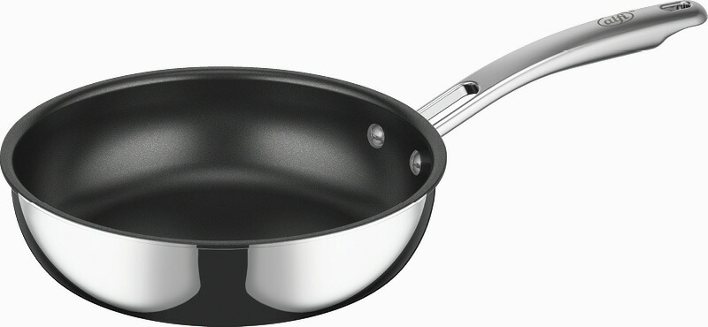 【ラッピング無料】アルフィ STRAHL ステンレス製フライパン20cm AFFA-020 S