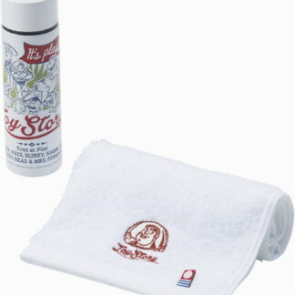 【ラッピング無料】ディズニー トイ･ストーリー ボトル140ml ＆ ハンドタオルセット ネイビー 3286-12