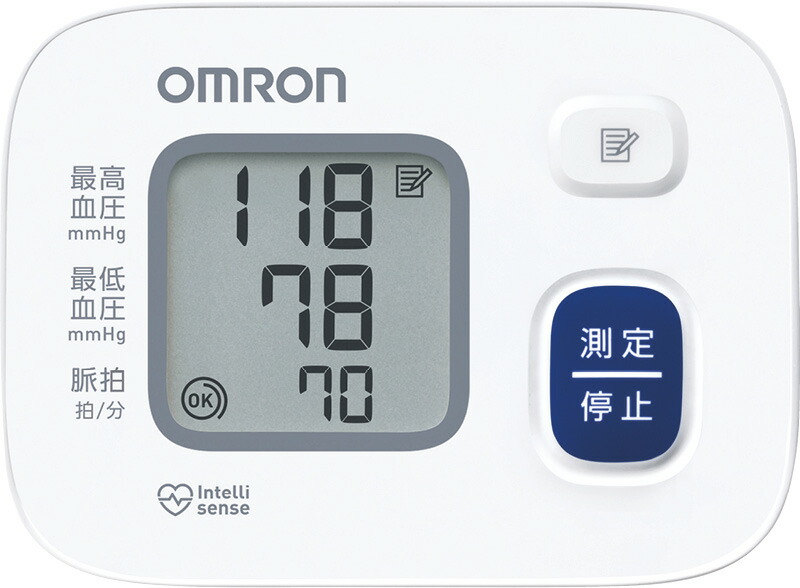 【ラッピング無料】オムロン 手首式血圧計 HEM-6163 レビュー