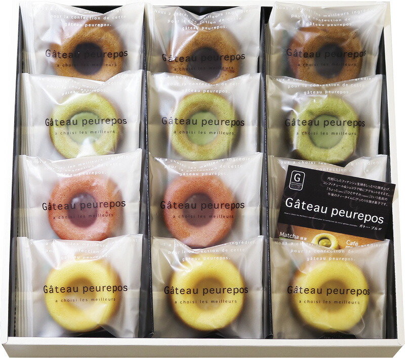 【ラッピング無料】井桁堂 ガトープルポ 00081 カフェモカ 抹茶 いちご レモン