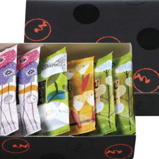 【ラッピング無料】えくぼ屋 今様菓撰おかき詰合せ MK-05 ぐるめ探訪 兆福餅やき塩 やわらか焼やき塩 ぷかぷか煎だし醤油