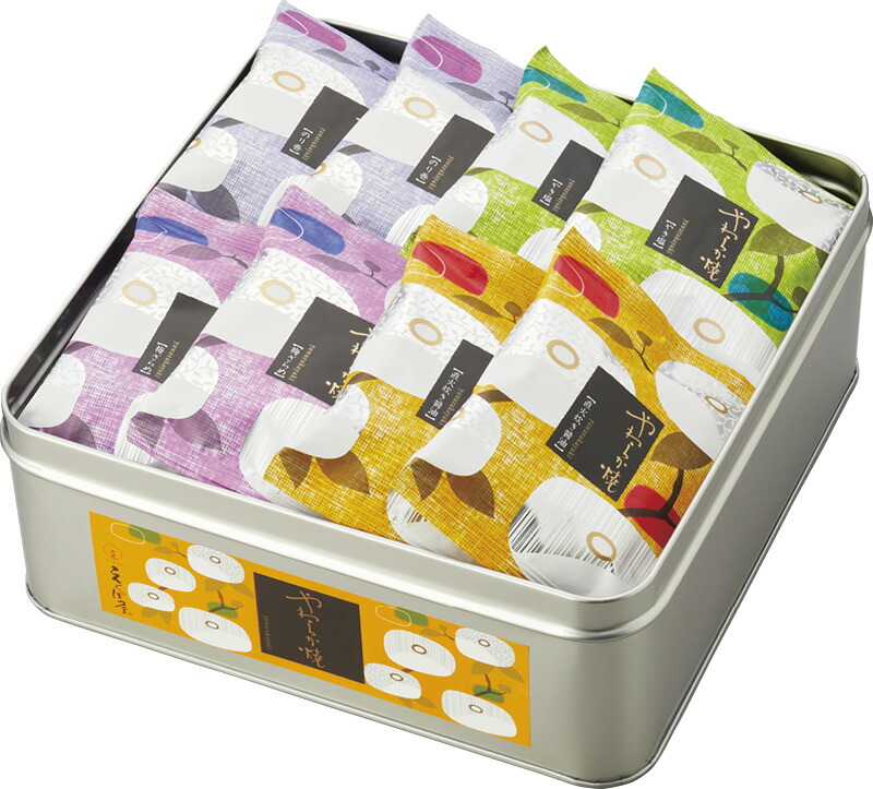 【ラッピング無料】えくぼ屋 やわらか焼 Y-20 やき塩 直火炊き醤油 梅ざらめ のり巻