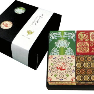 【ラッピング無料】奈良祥樂 大和し美しオリーブなあられ4箱セット YO-13