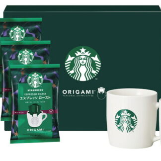 【ラッピング無料】スターバックスオリガミ パーソナルドリップコーヒーwithマグカップギフト SBC-30A ハウスブレンド エスプレッソロースト スターバックスマグカップ