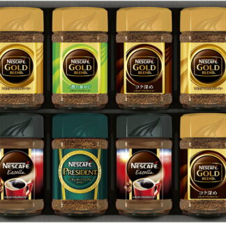 【ラッピング無料】ネスカフェ プレミアム レギュラーソリュブルコーヒーセット N55-VA エクセラ ゴールドブレンド コク深め 香り華やぐ プレジデント