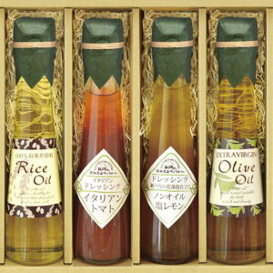 【ラッピング無料】飛騨高山ファクトリー ドレッシング & クッキングオイルギフト RID-6 胡麻イタリアン シーザーサラダ ノンオイル塩レモン ドレッシング ライスオイル エクストラバージン オリーブオイル