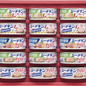 【ラッピング無料】はごろもフーズ シーチキンギフト SET-30A オイル不使用 食塩不使用シーチキンマイルド シーチキン