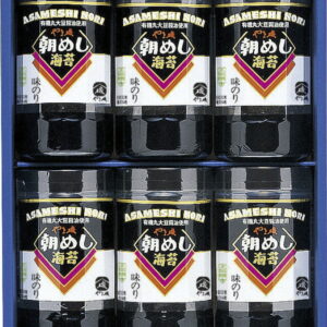 【ラッピング無料】やま磯 朝めしカップ 卓上味付海苔ギフト 朝めしカップ6本詰R 味付け海苔