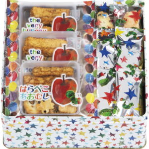 【ラッピング無料】はらぺこあおむし おやつアソート HA-20 トレー入りおかき みりん揚げせんべい おかき個包装