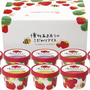 【ラッピング無料】博多あまおうのこだわりアイス AH-AB アイスクリーム あまおうソース&バニラ &ショコラ クリームチーズ シャーベット