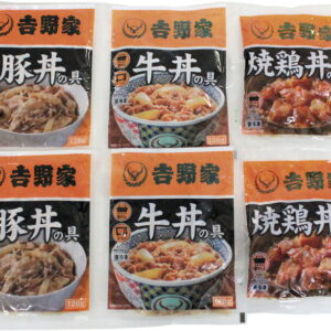 【ラッピング無料】吉野家 いろいろ丼セット YO-6 牛丼の具 豚丼の具 焼鶏丼の具