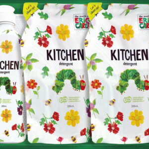 【ラッピング無料】はらぺこあおむし キッチン洗剤セット H-10AZ 食器洗剤詰替用 食器洗剤