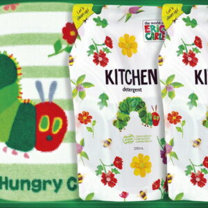 【ラッピング無料】はらぺこあおむし キッチン洗剤セット H-15AZ 食器洗剤詰替用 食器洗剤 ウォッシュタオル