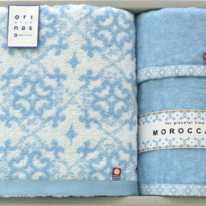 【ラッピング無料】国産 今治製タオル モロッカン スタイル タオルセット OM20400 綿100% 日本製 バスタオル フェイス ウォッシュ タオル