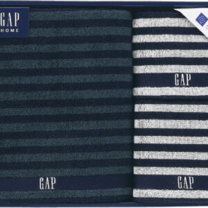 【ラッピング無料】GAP HOME NEW ボーダーギフト タオルセット 54-3049500 綿100% バスタオル フェイス ウォッシュ タオル