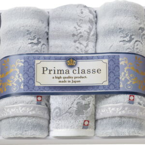 【ラッピング無料】国産 今治製タオル 今治プリマクラッセ フェイスタオル 2P & ウォッシュタオル IPCS-0257 綿100% 日本製