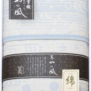 【ラッピング無料】国産 泉州あやの風 五重織 ガーゼ ハーフケット SAW-5001 日本製