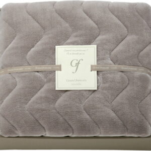 【ラッピング無料】グランフランセヌーベル 吸湿発熱綿入りハイソフトタッチ敷パット バイオレットグレー GFN8057VG 敷きパッド