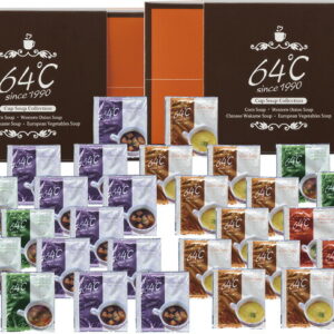 【ラッピング無料】64℃ スープギフト M-S50 コーンスープ 中華わかめスープ 洋風オニオンスープ 欧風野菜スープ