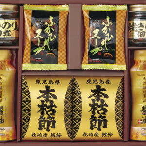 【ラッピング無料】清海之宴 詰合せ 4604-40 白子のり 味のり 天然醸造醤油 焼きのり入佃煮 ふかひれスープ かつお節