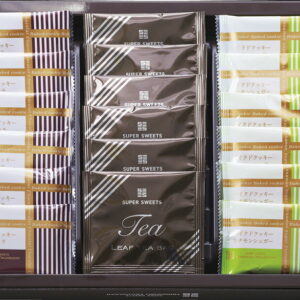 【ラッピング無料】スーパースイーツ 焼菓子 & 紅茶セット SBK-B ベイクドクッキー 紅茶ティーバッグ