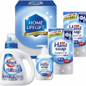 【ラッピング無料】ホームライフギフト HLG-25 薬用ハンドソープ詰替用 アタック抗菌EX 薬用ハンドソープ
