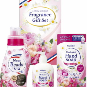 【ラッピング無料】液体洗剤フレグランスギフトセット BJK-20 ニュービーズジェル 薬用ハンドソープ 薬用ハンドソープ詰替用