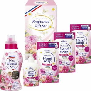 【ラッピング無料】液体洗剤フレグランスギフトセット BJK-30 薬用ハンドソープ詰替用 ニュービーズジェル 薬用ハンドソープ