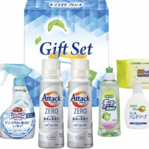 【ラッピング無料】ゼロ洗浄バラエティ洗剤セット ANW-GA 花王 アタックゼロ クリームクレンザー バスマジックリン泡スプレー ライオン チャーミーグリーン オレンジジェルハンドソープ 除菌キッチンクリーナー