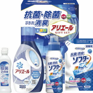【ラッピング無料】ギフト工房 アリエール 抗菌除菌ギフト GPS-25D P&G ジェル 抗菌消臭ソフターEX 詰替用 台所用除菌ジェル