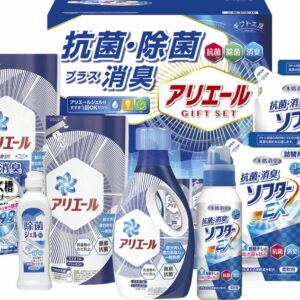 【ラッピング無料】ギフト工房 アリエール 抗菌除菌ギフト GPS-50D P&G ジェル 詰替用 抗菌消臭ソフターEX 詰替用 台所用除菌ジェル 洗たく槽クリーナー