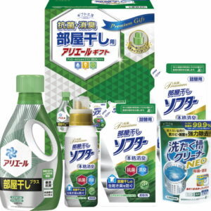 【ラッピング無料】ギフト工房 アリエール 部屋干しギフト HLG-30K 抗菌部屋干しソフター 詰替用 P&G アリエールジェル部屋干しプラス 抗菌部屋干しソフター 洗たく槽クリーナーNEO