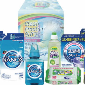 【ラッピング無料】クリーン・エモーションギフト CEG-403 ライオン トップスーパーナノックス詰替用 洗濯槽クリーナー チャーミーグリーン キッチン除菌クリーナー 抗菌ナイロンクリーナー