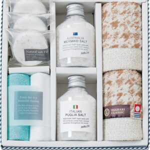 【ラッピング無料】バスツーリスト バスソルトセット BT-540A ソルトフィズ 今治ウォッシュタオル マイクロファイバークロス